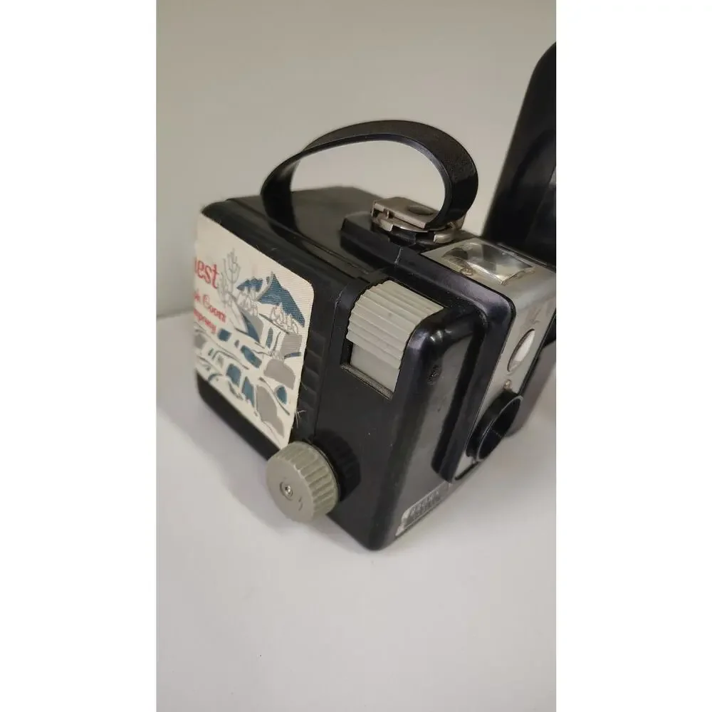 Vintage Kodak Brownie Hawkeye Flash Model Camera 1950s MCM Photography Decor